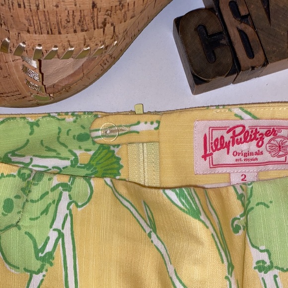 🌴LILLY PULITZER Originals ‘Climbing the Ladder’ Koala/Bamboo Print A-Line Skirt - Picture 10 of 12